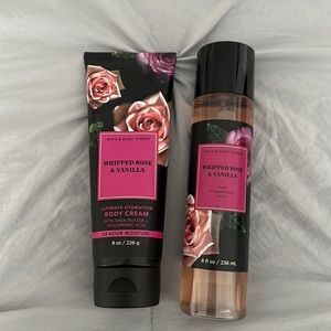 BBW lotion and body mist